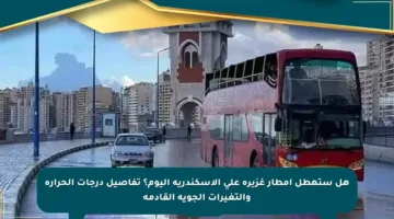 هل ستهطل أمطار غزيرة على الإسكندرية اليوم؟ تفاصيل درجات الحرارة والتغيرات الجوية القادمة
